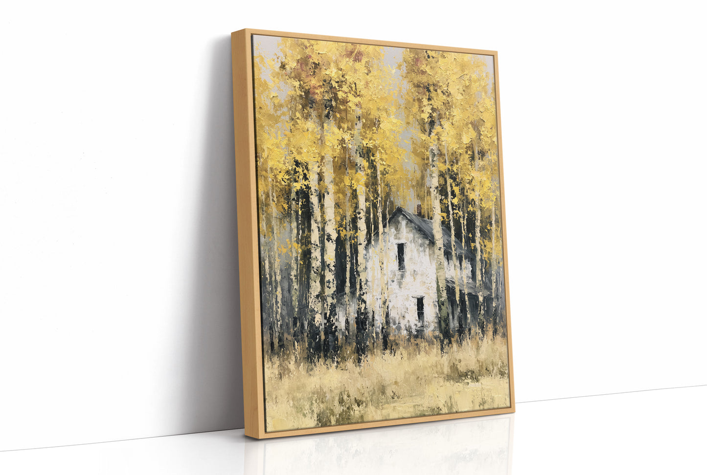Farmhouse Hiding in the Aspens