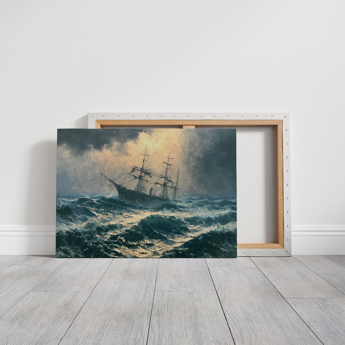 Tall Ship Against the Tempest
