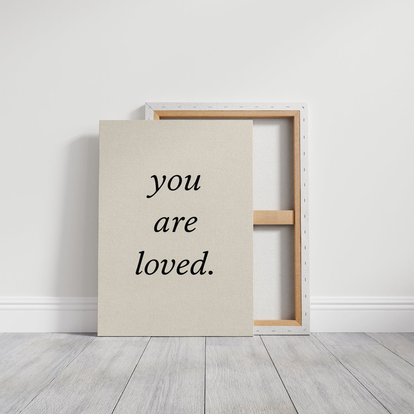 You Are Loved Minimalist Print