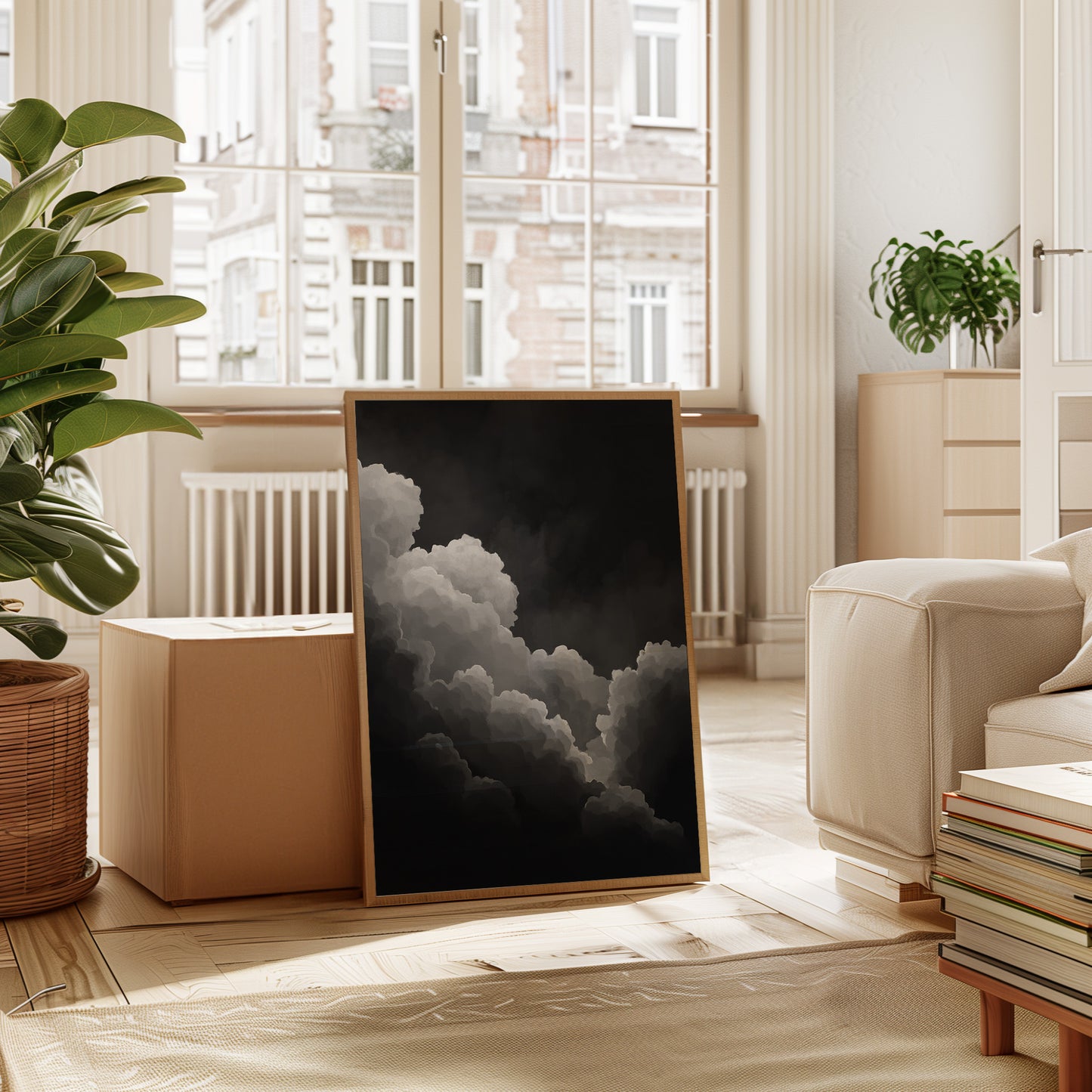 Shadowrise Through Painted Sky