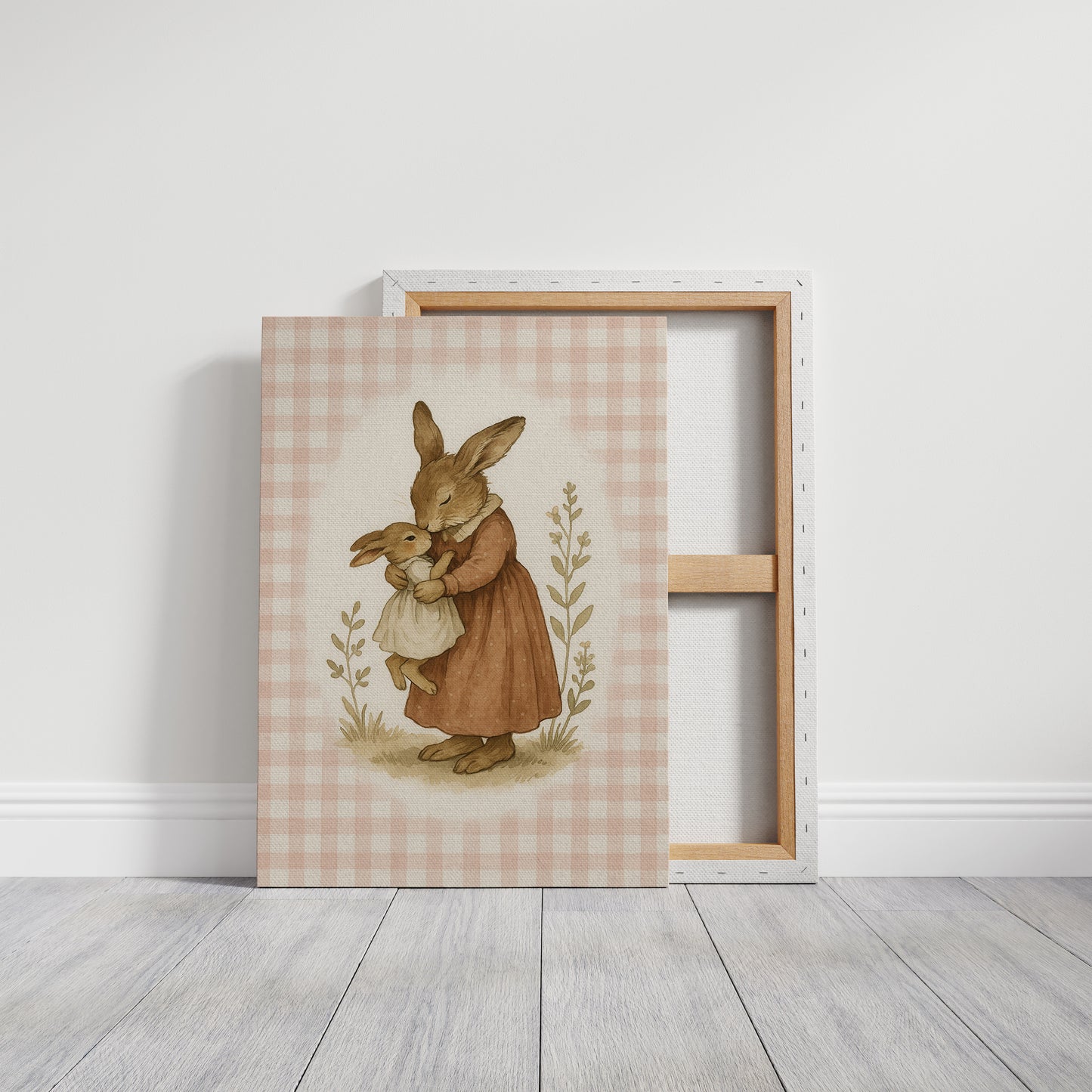 Mama Bunny’s Kiss in Gingham