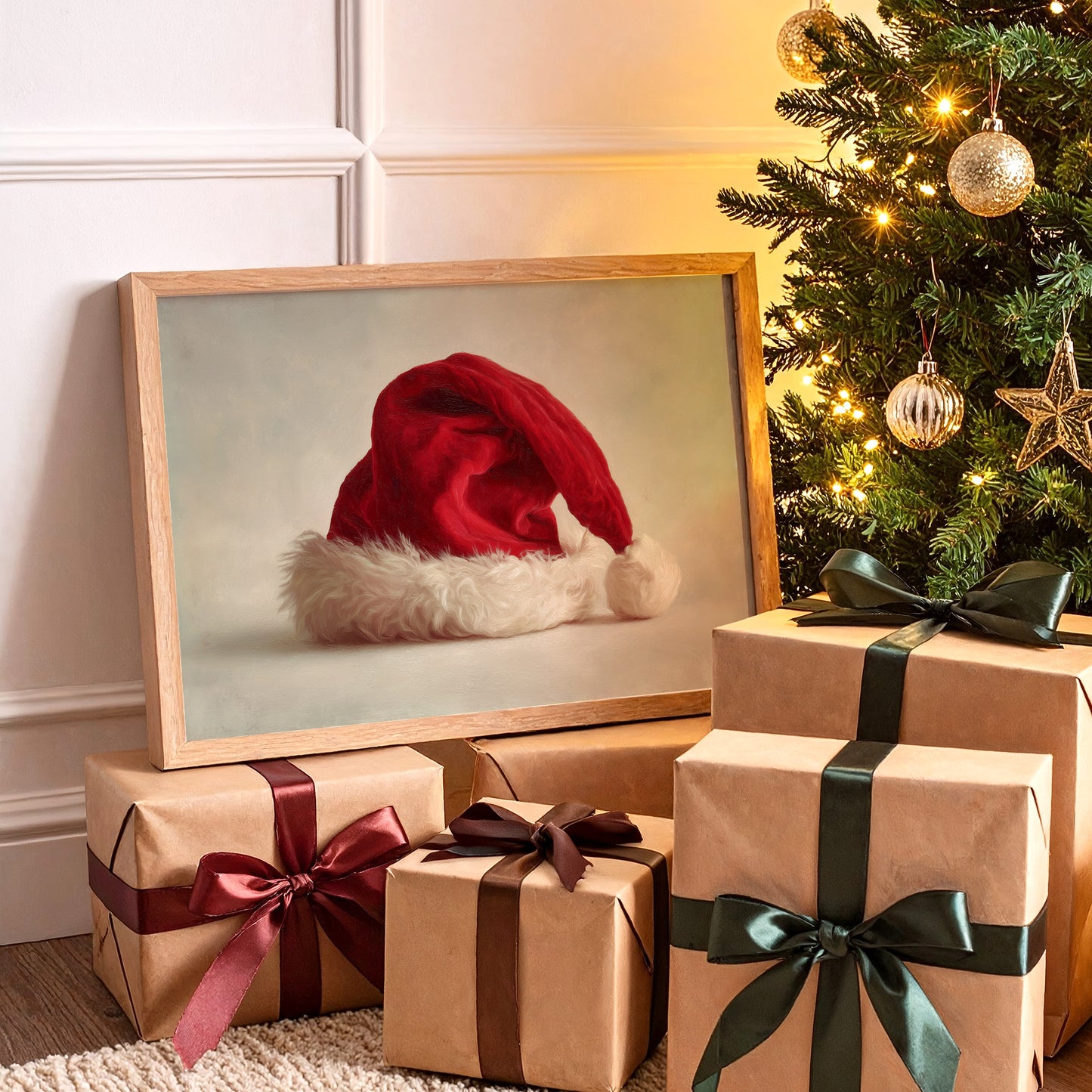 Santa's Hat Rests Between Adventures