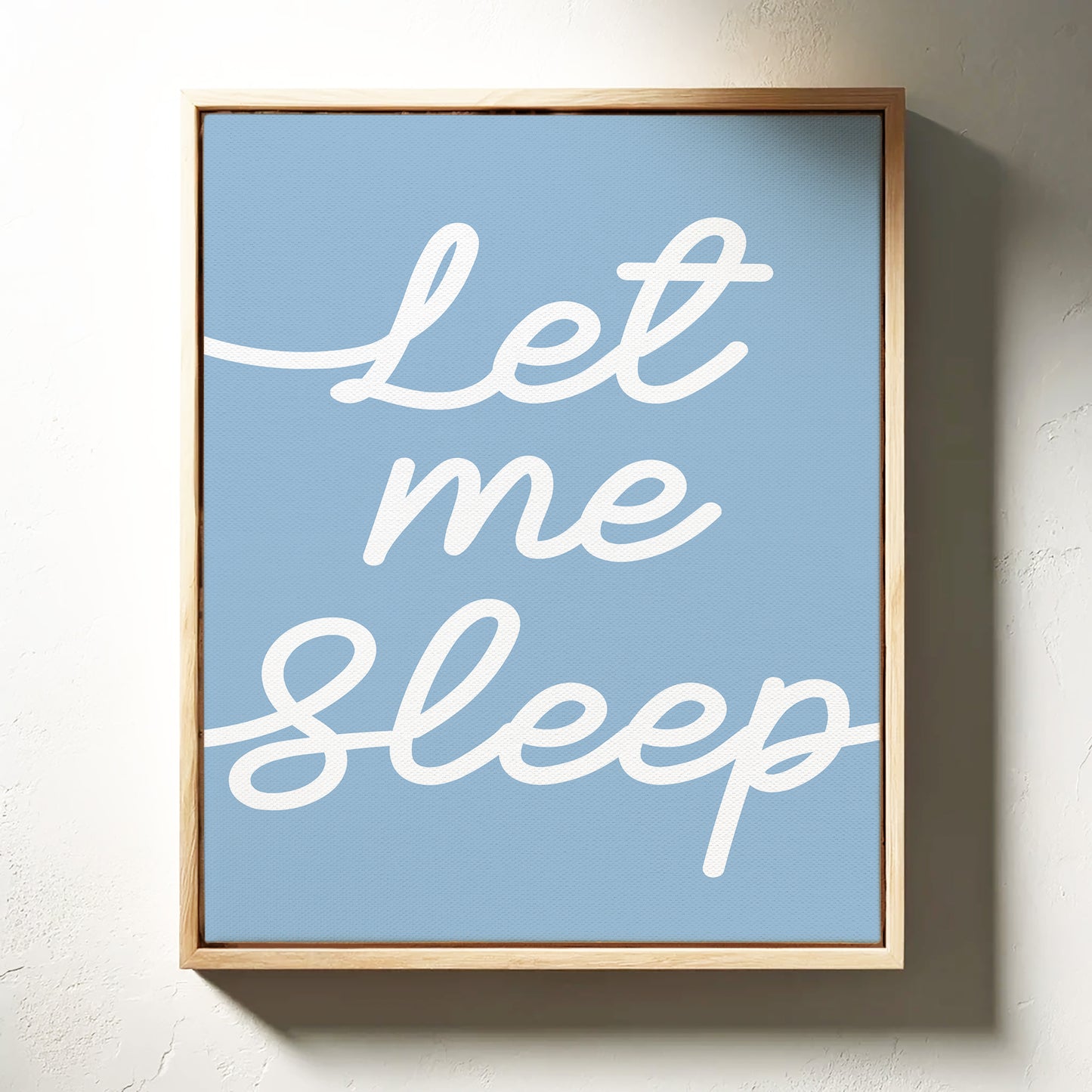 Soft Words Float Through Morning Blue