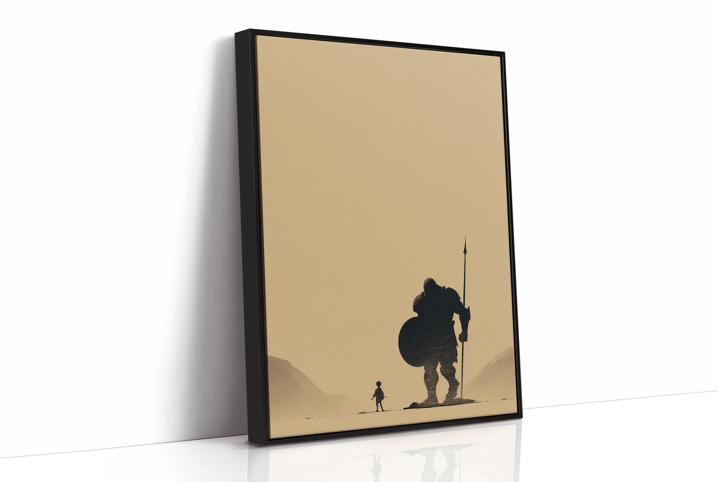 Shadows of Legends Across Desert Sands