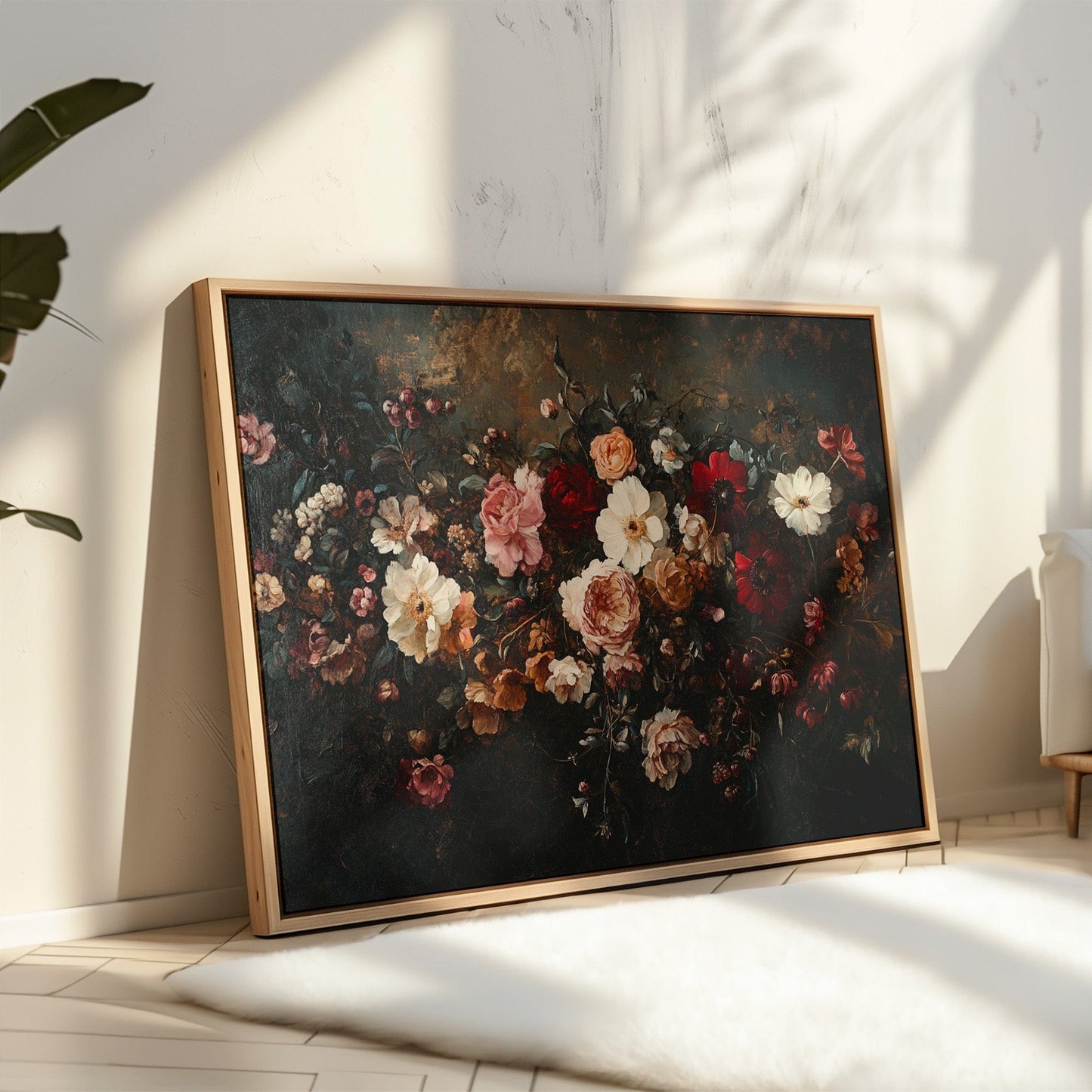 Moonlit Blooms Tell Ancient Tales