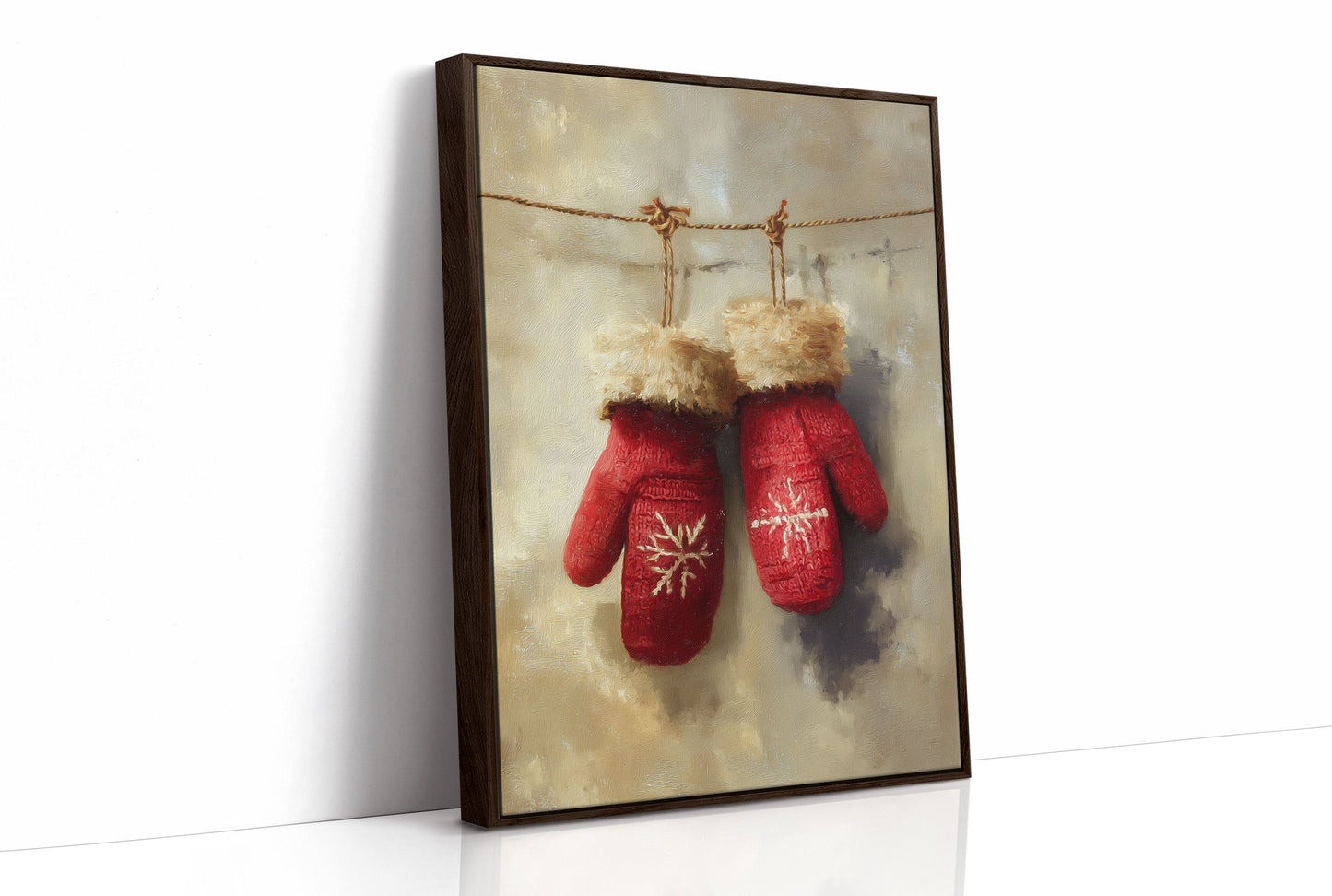 Warm Mittens Tell Winter's Tale
