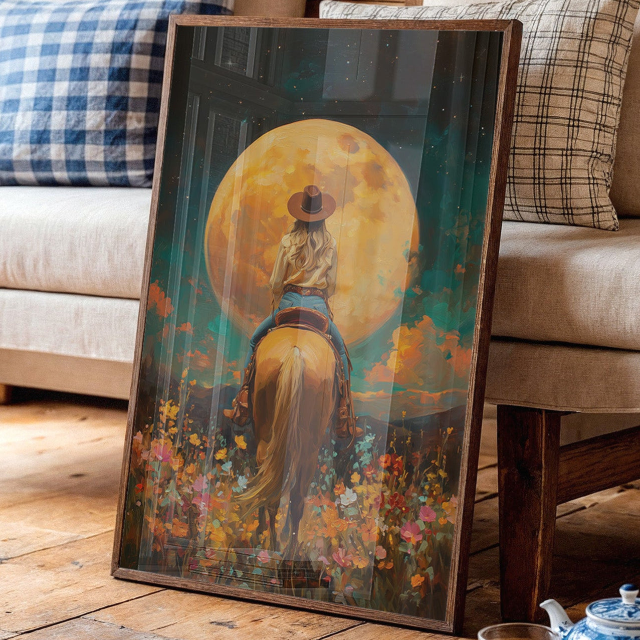 Moonlit Trail Leads To Wonder