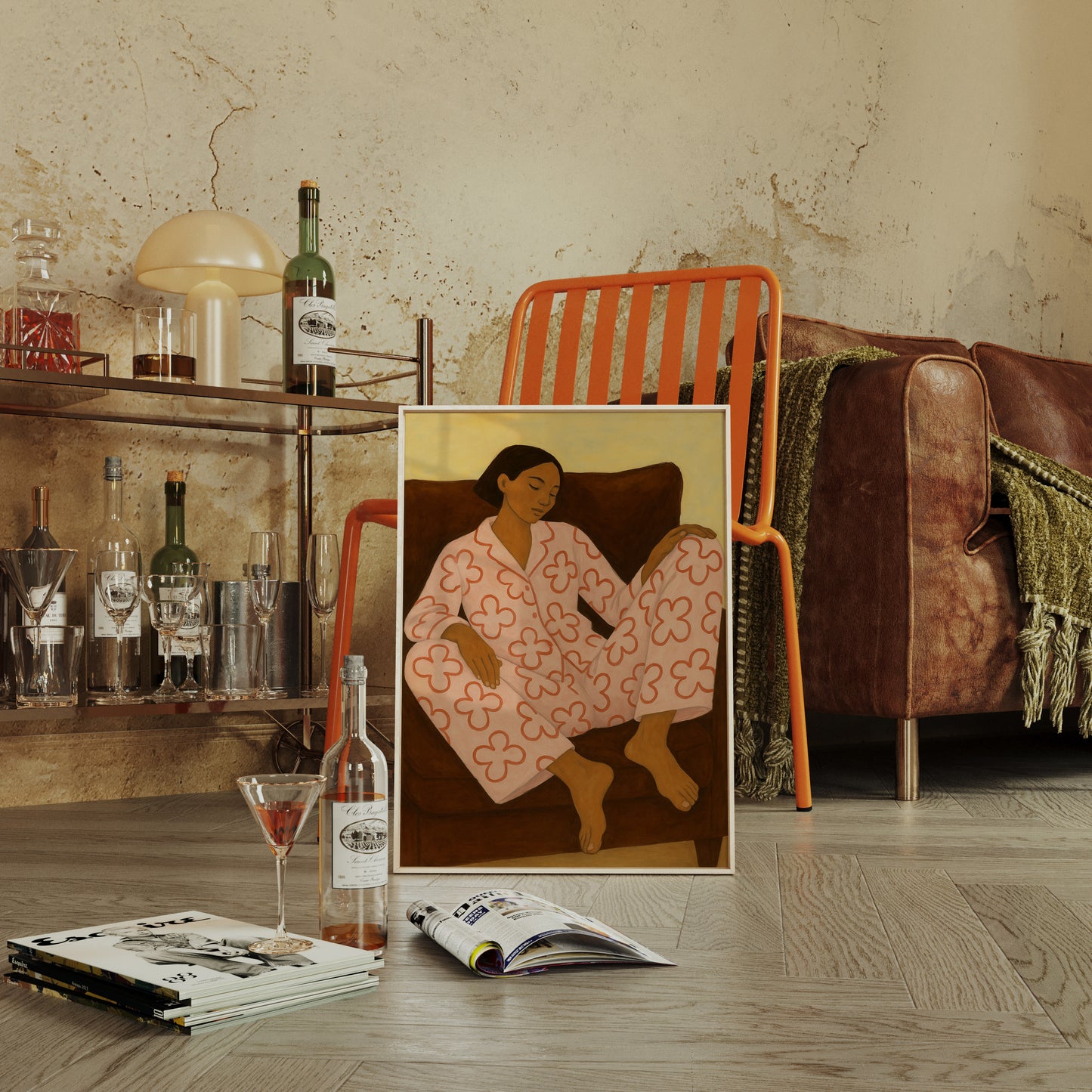 Flower Pajamas and Quiet Thoughts