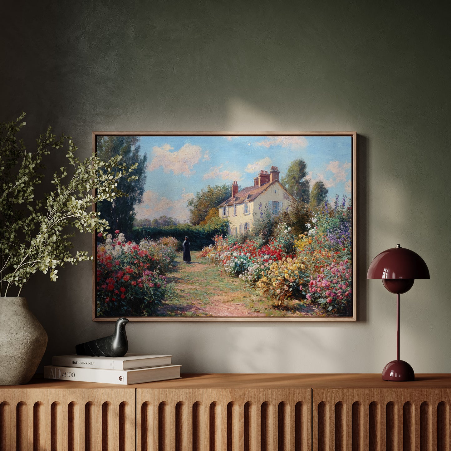 A Path Through Blooming Memories