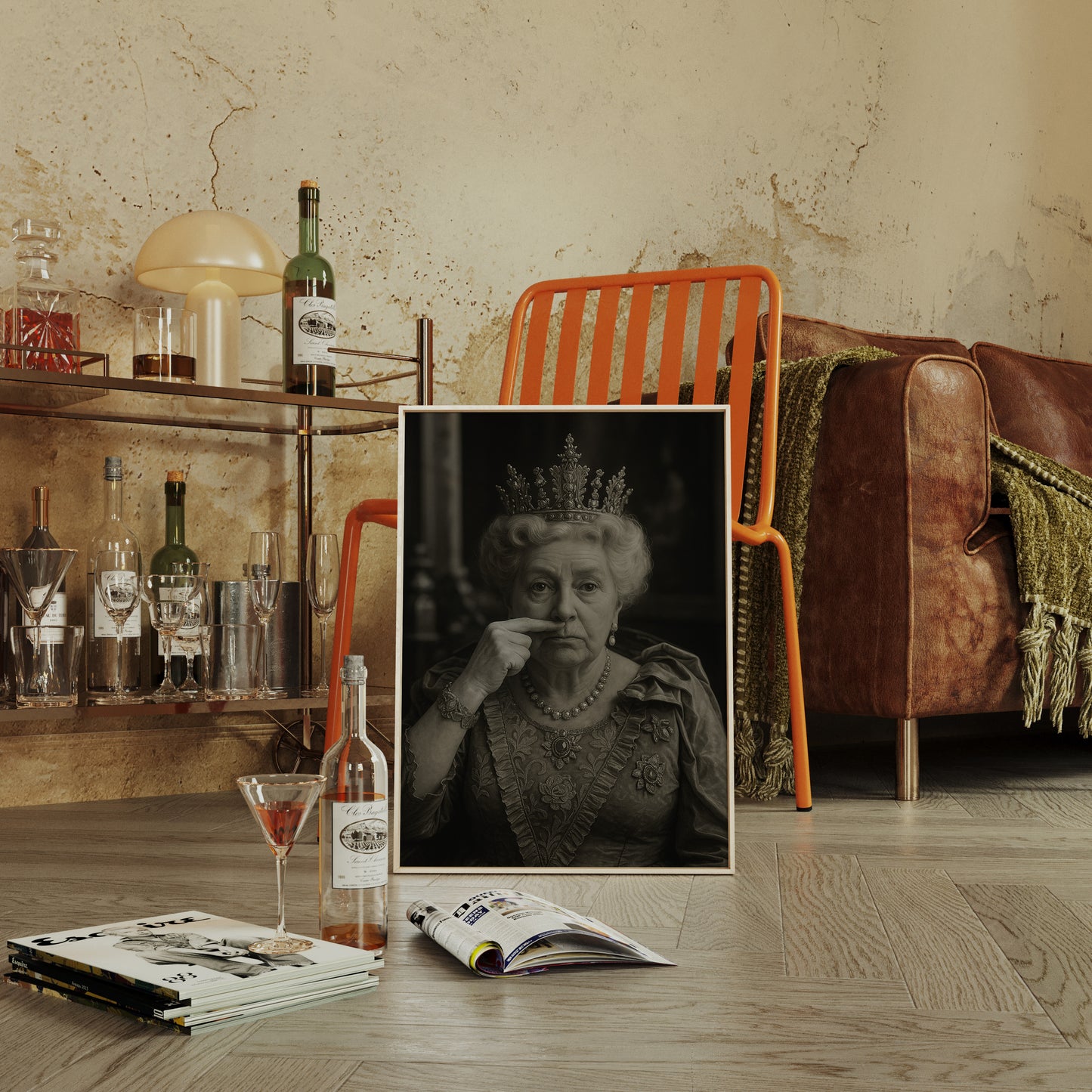 Regal Sass and Royal ‘Stache