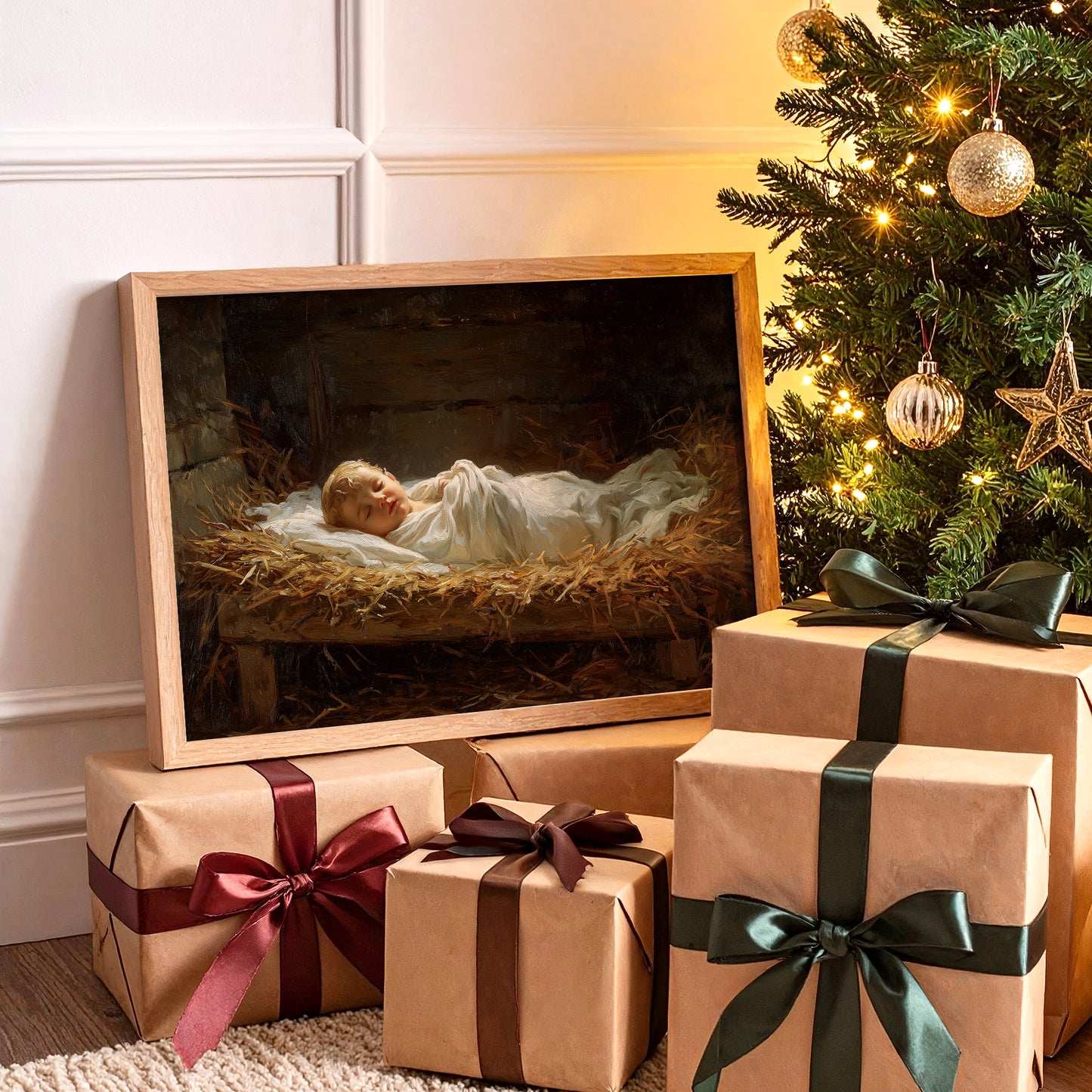 Holy Night Brings Golden Peace