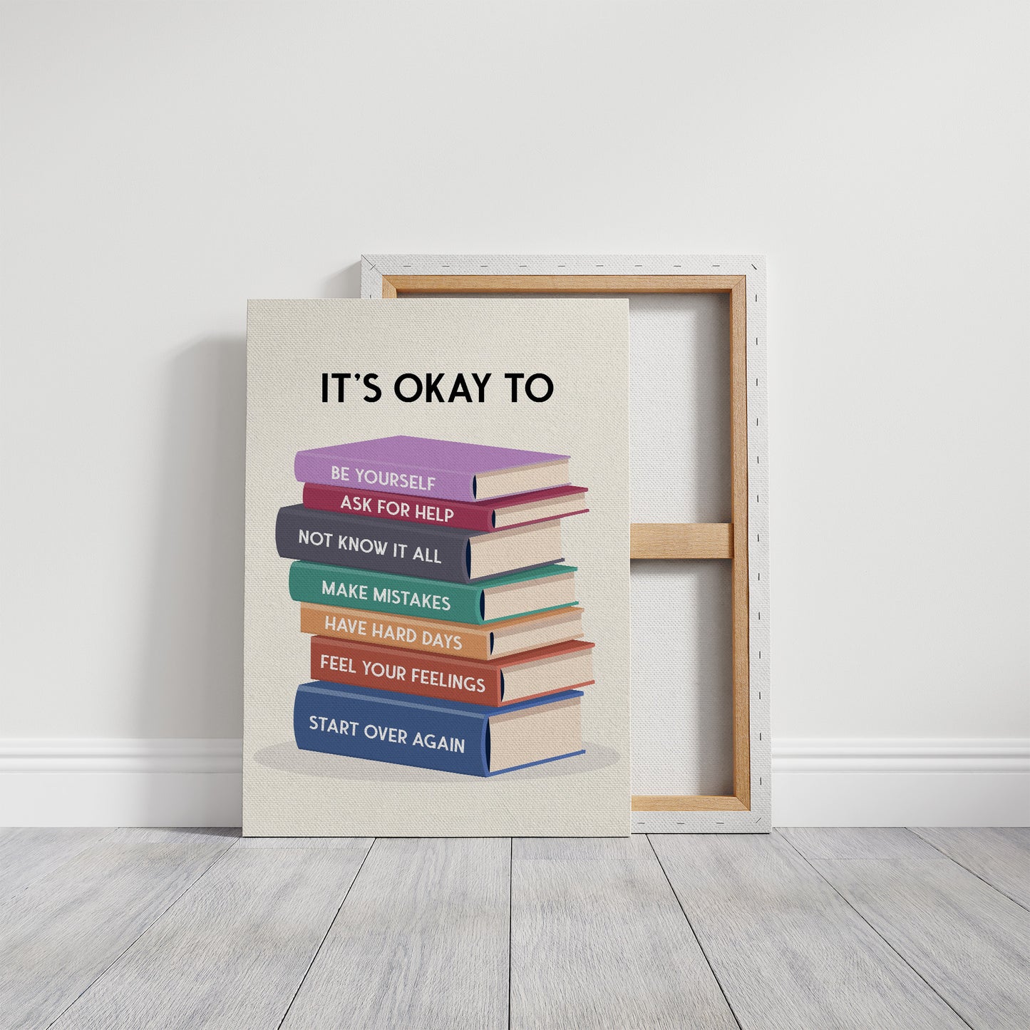 Its Okay To Stack Of Books