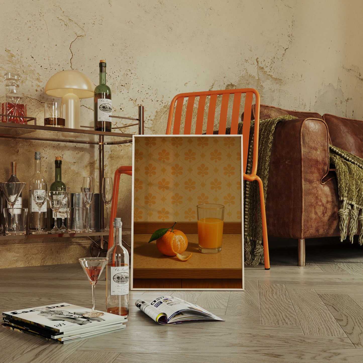 Orange Juice Morning Still Life