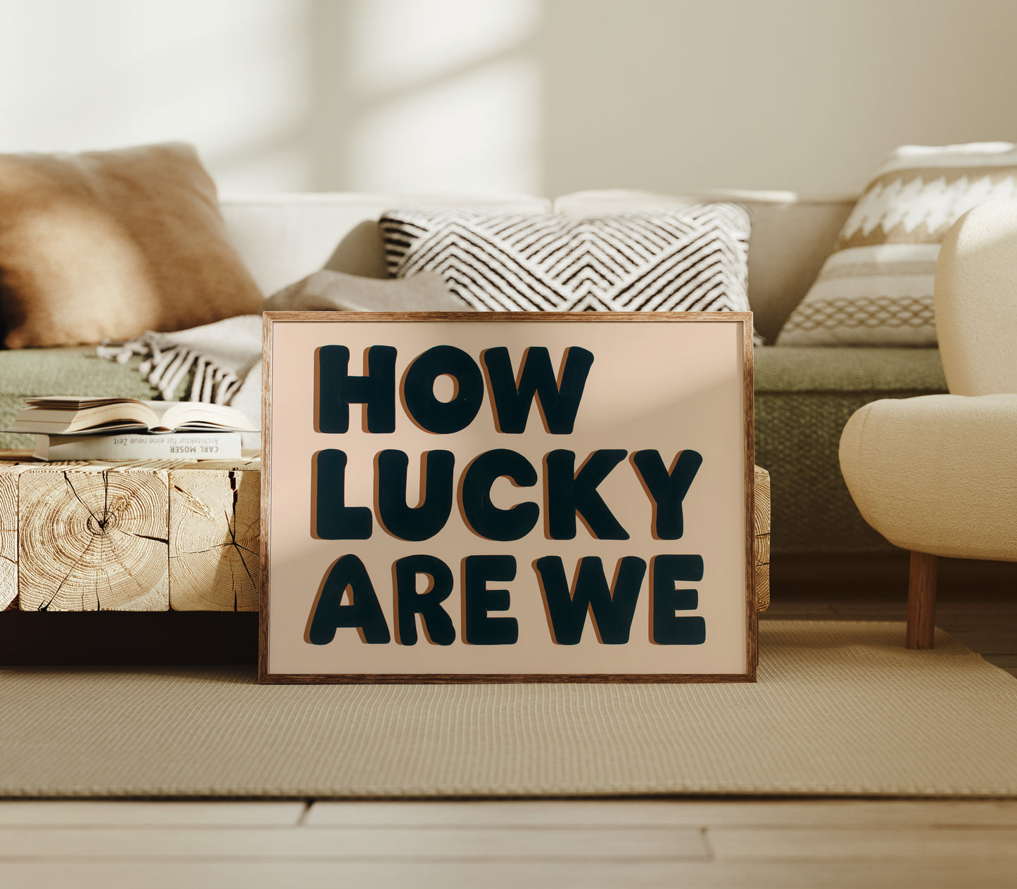 Fortune Smiles In Bold Letters