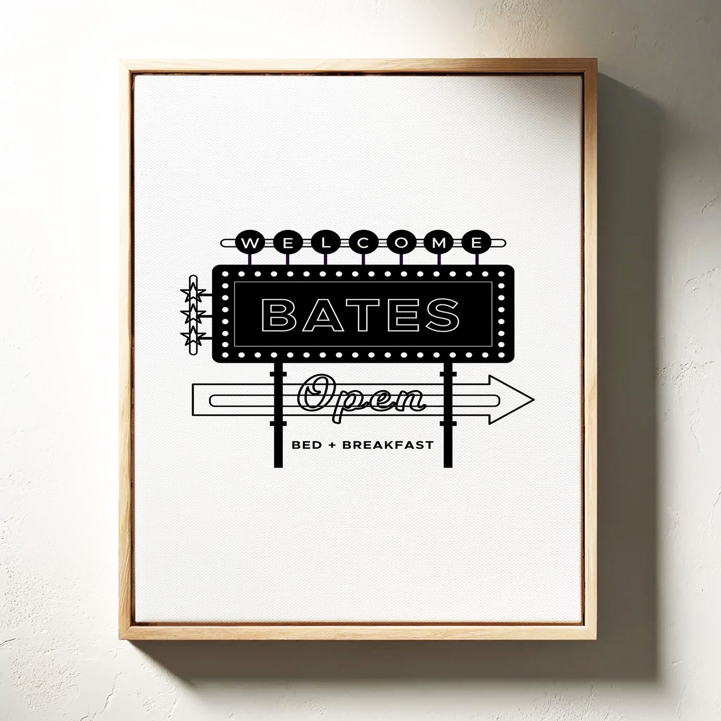 Neon Nights At Small Town Crossroads