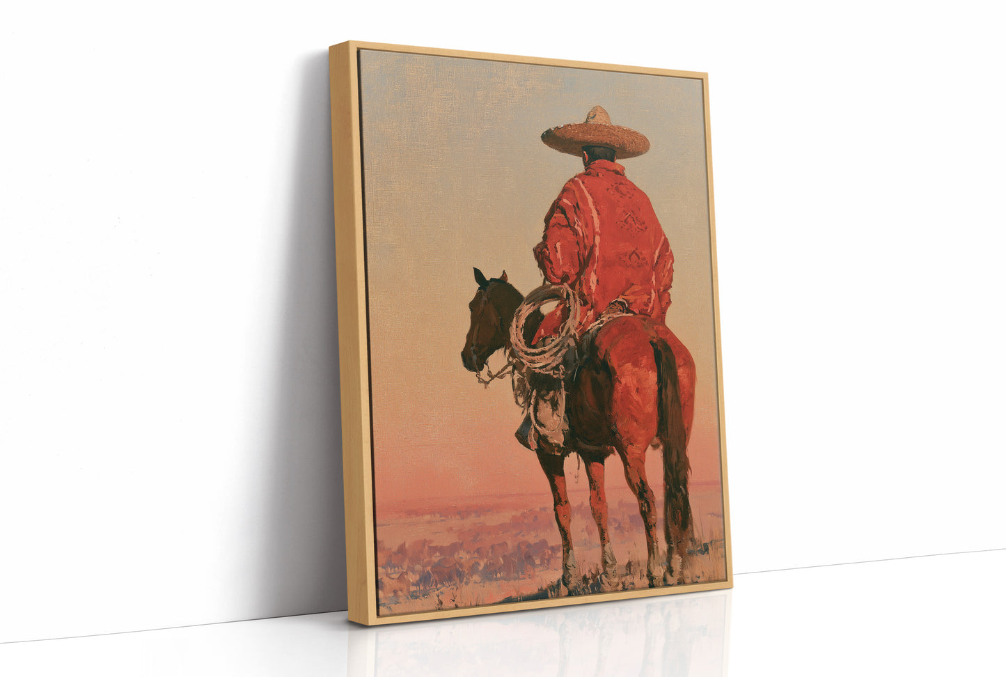 Vaquero Watching the Herd
