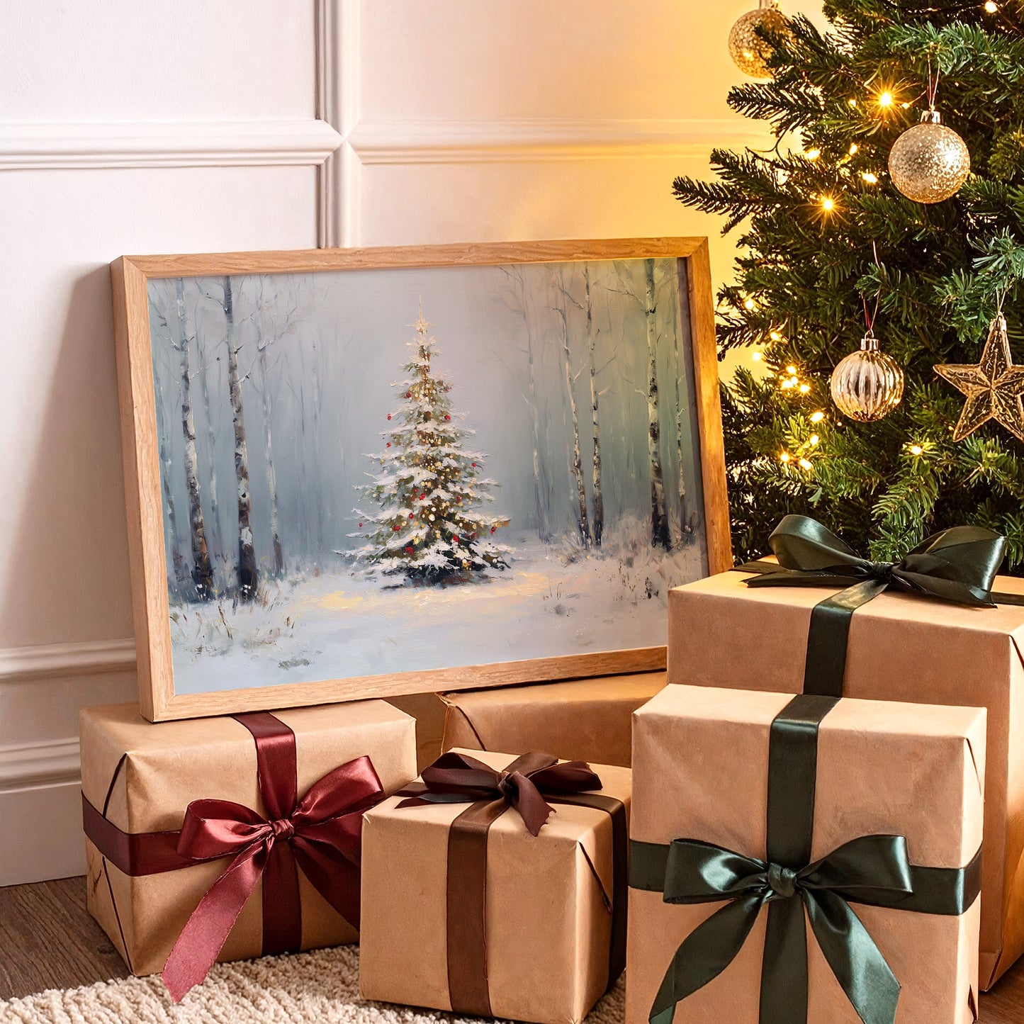 Silent Pines Guard December's Light