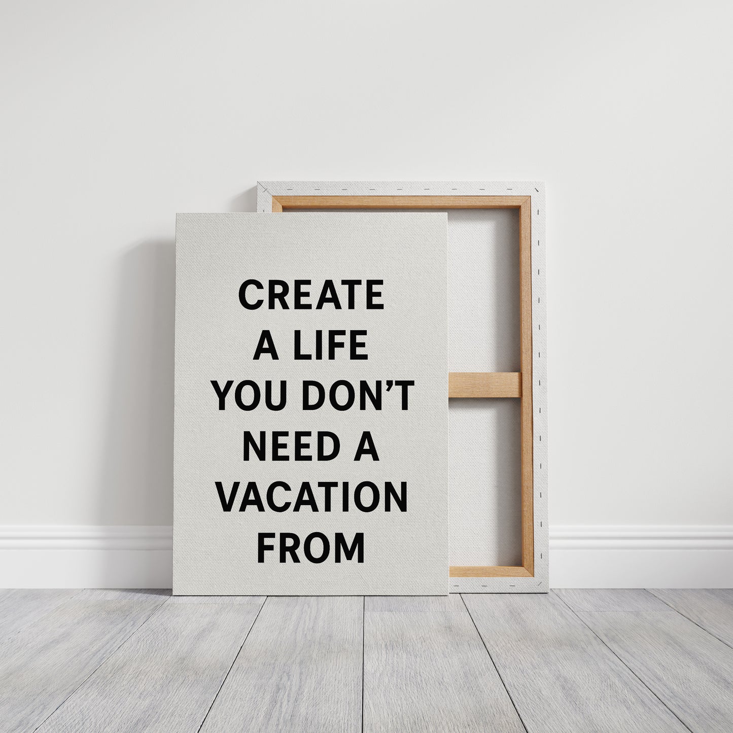 Create a Life You Love Quote Print