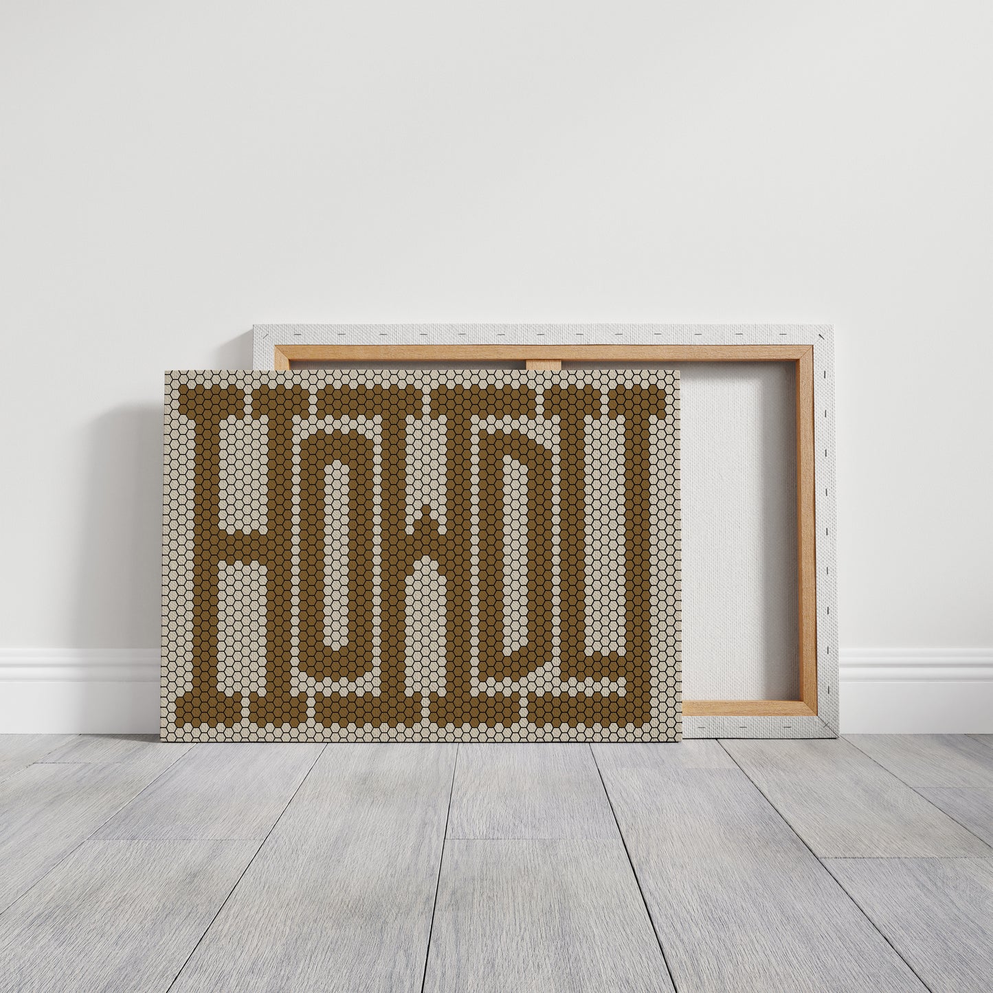 Howdy Western Mosaic Wall Greeting