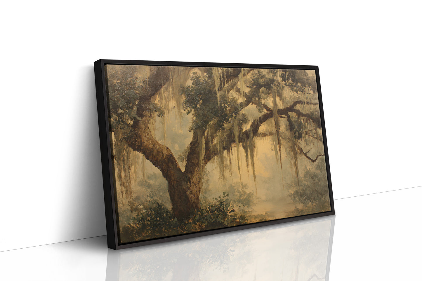 Southern Whispers Through Spanish Moss