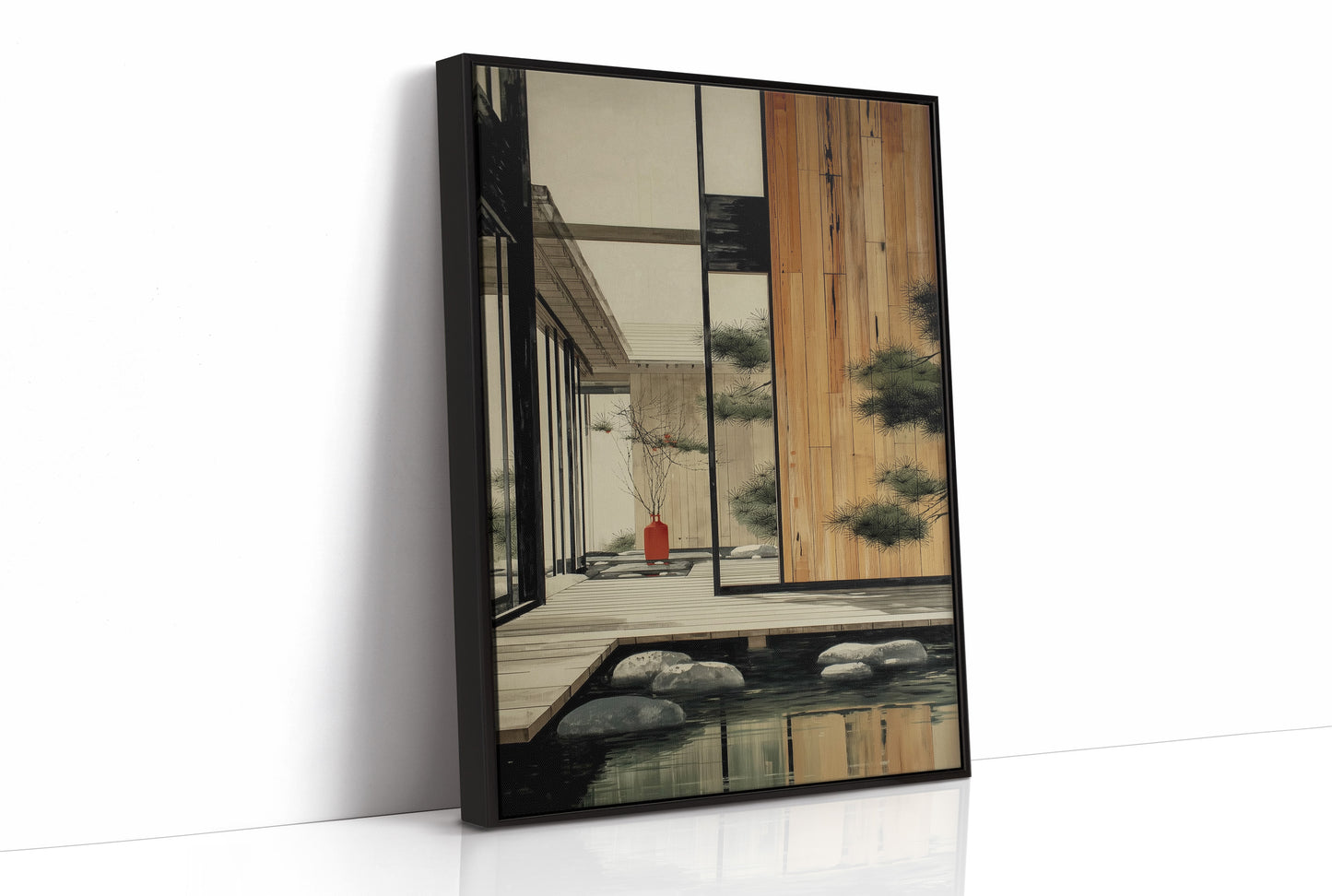 Zen Garden Reflects Modern Solitude