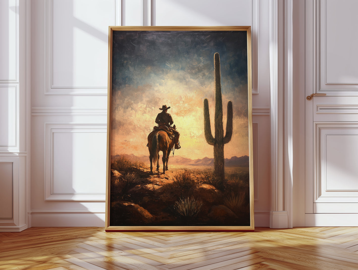Cowboy Horizon at Sunrise