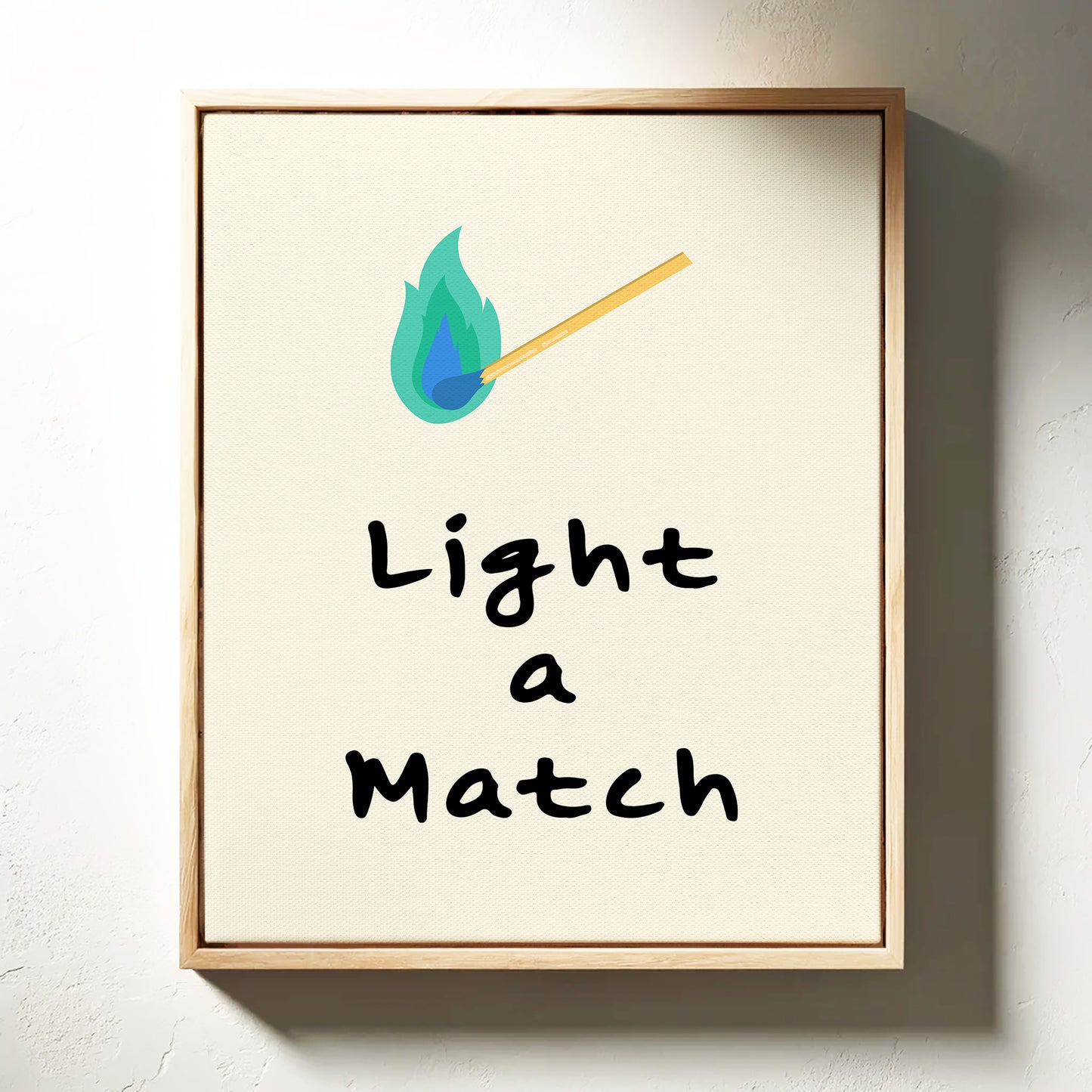 Mint Flames Dance Their Story