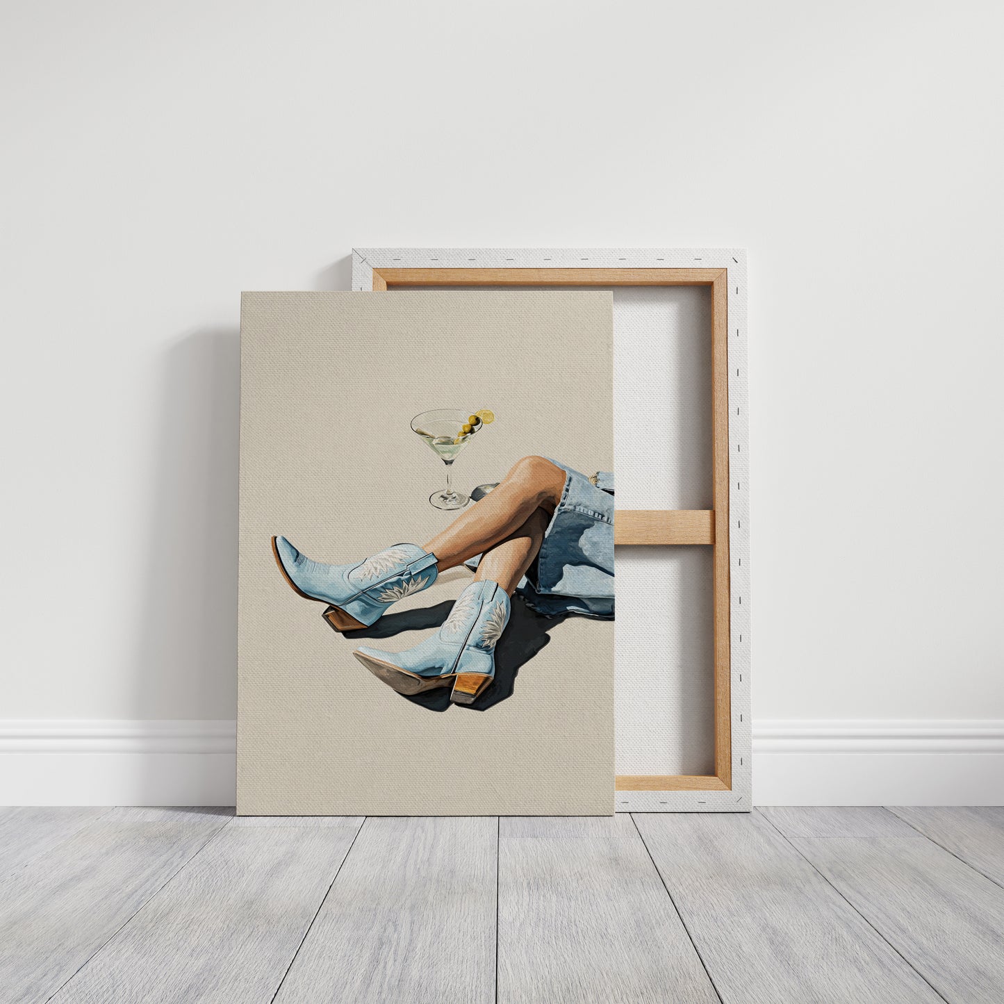 Martinis Meet Baby Blue Daydreams