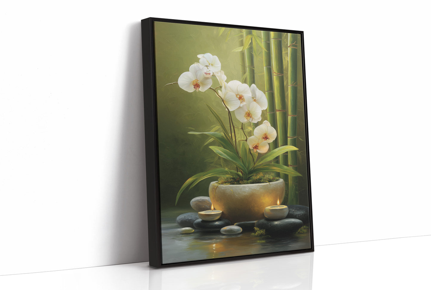 Bamboo Grove Holds Orchid Dreams