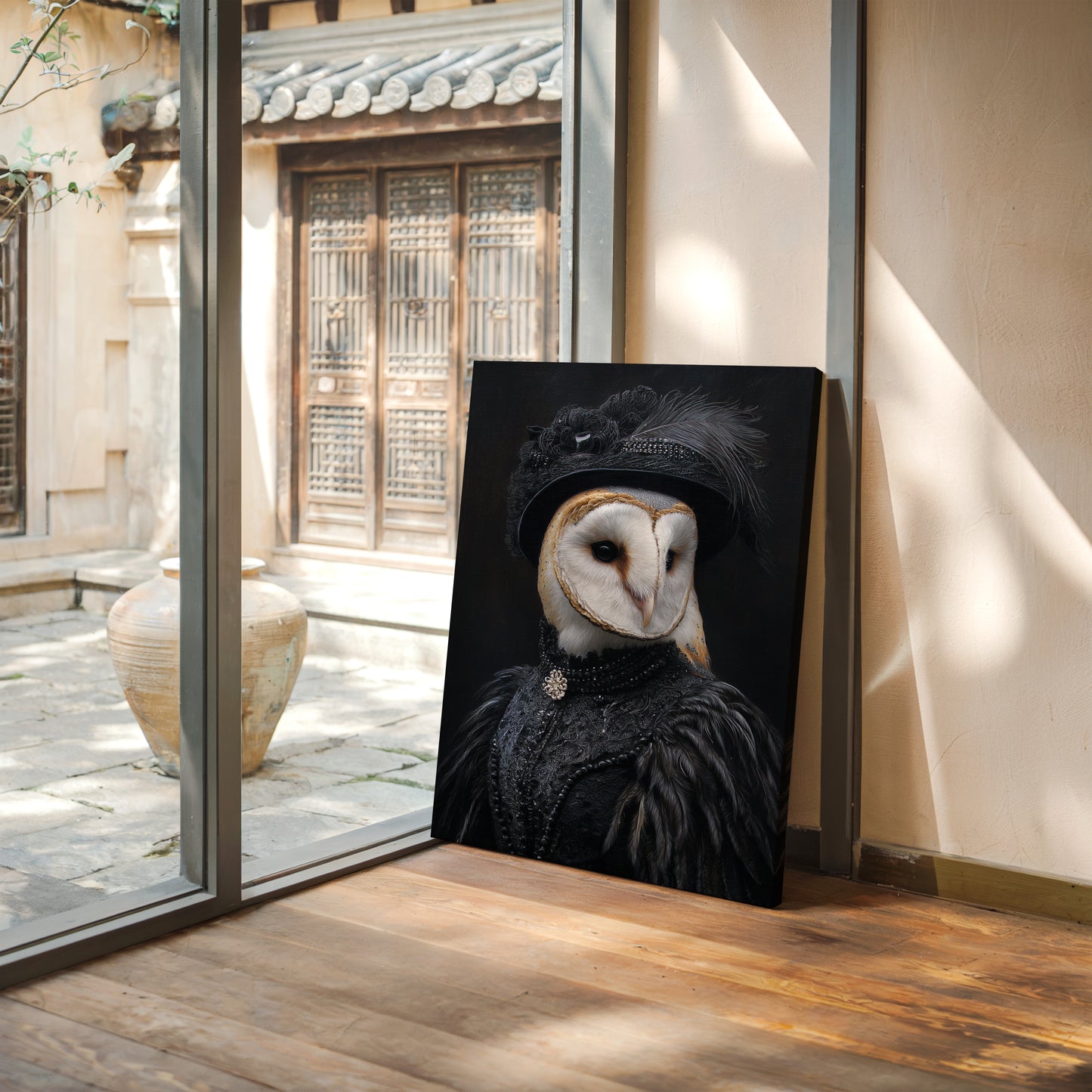 Elegantly Dressed Regal Owl