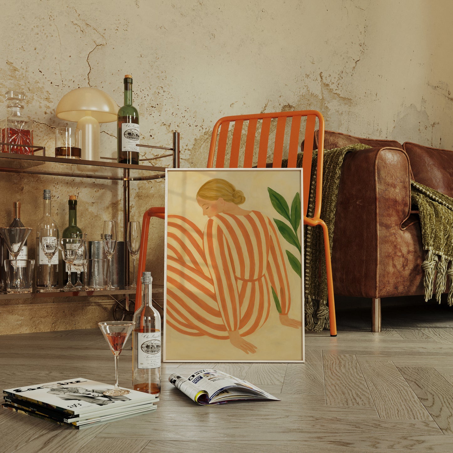 Quiet Stripes and Golden Light