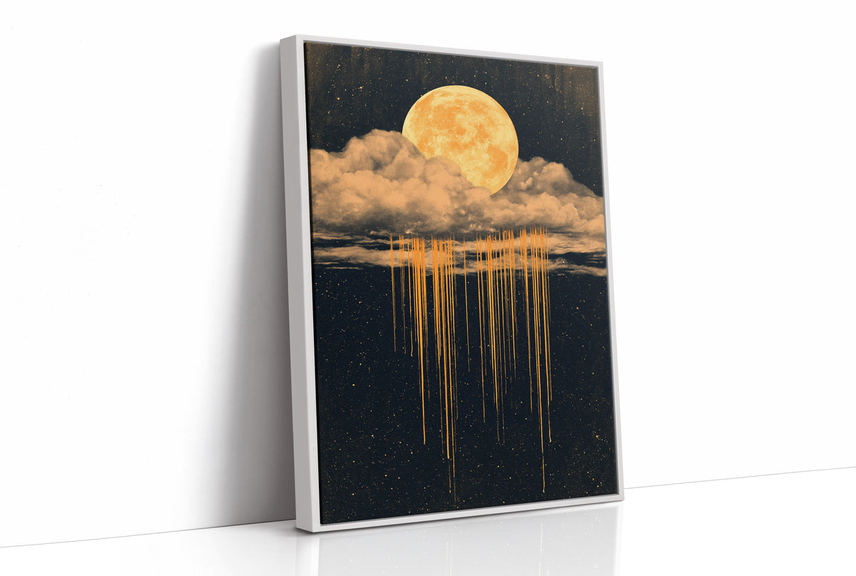 Moonlight Bleeds Through Clouds