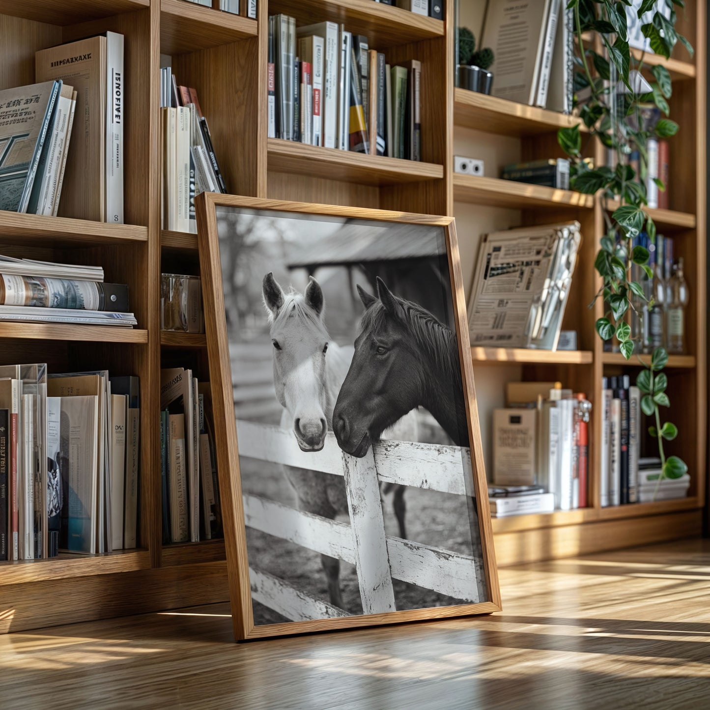 Old Friends at the Fence