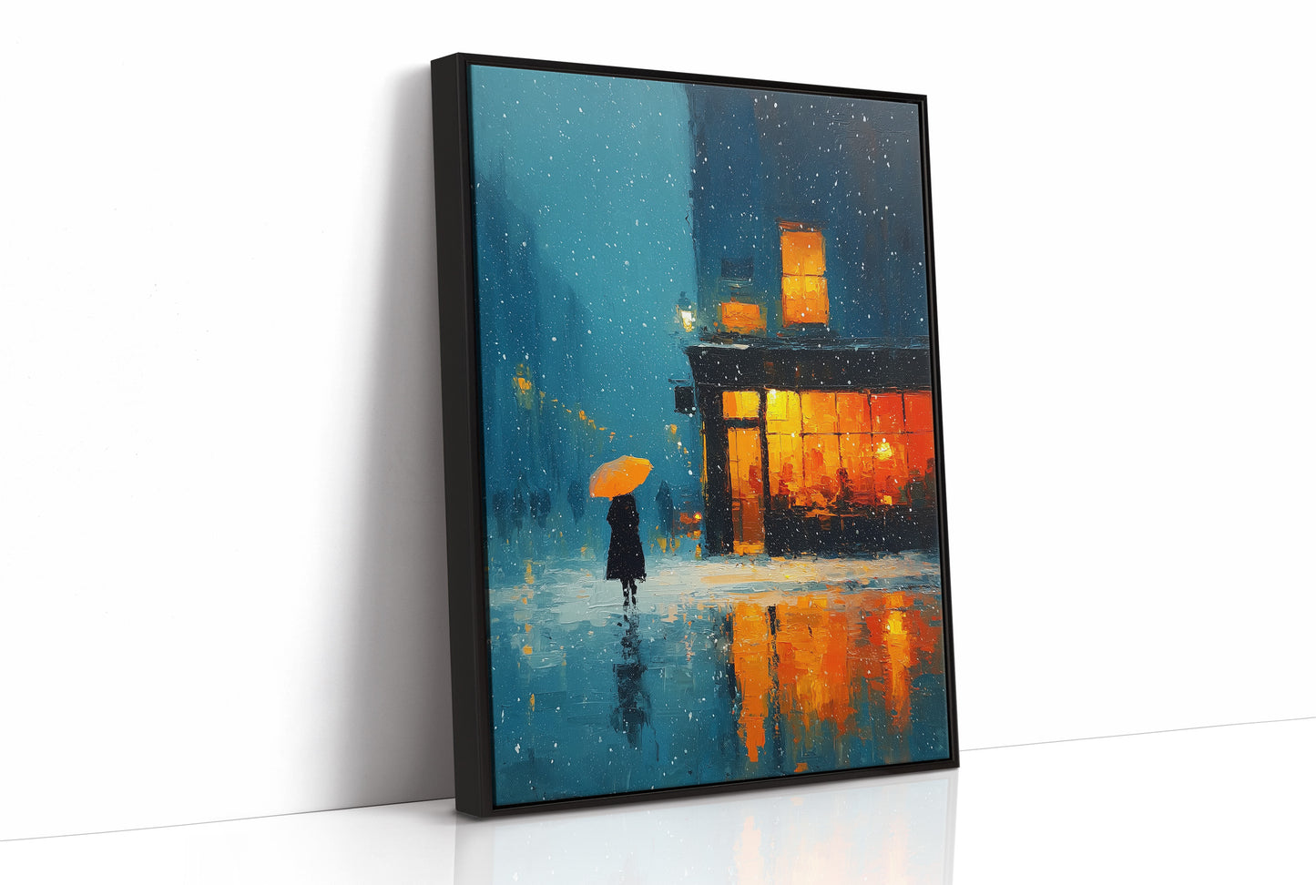 She Walked Past the Warm Window Twice