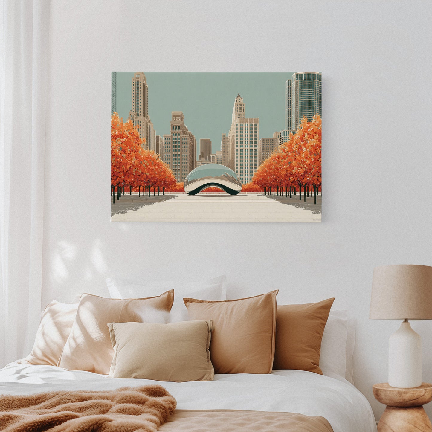 Autumn Flames Meet Steel Dreams