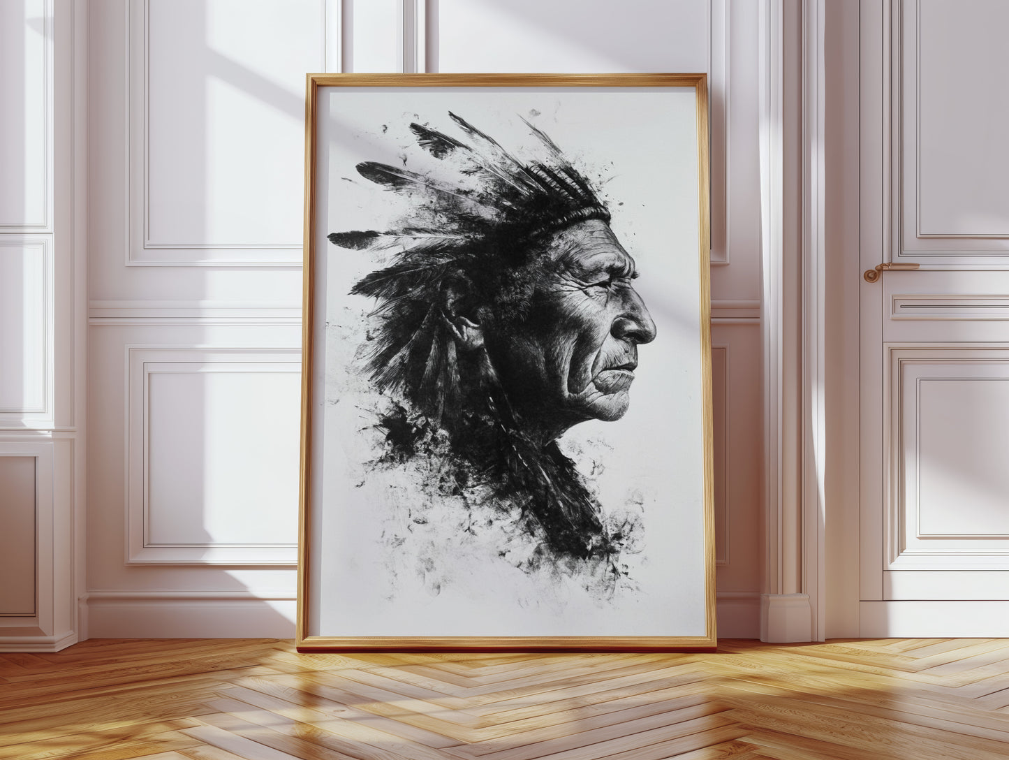 Spirit of the Plains in Ink