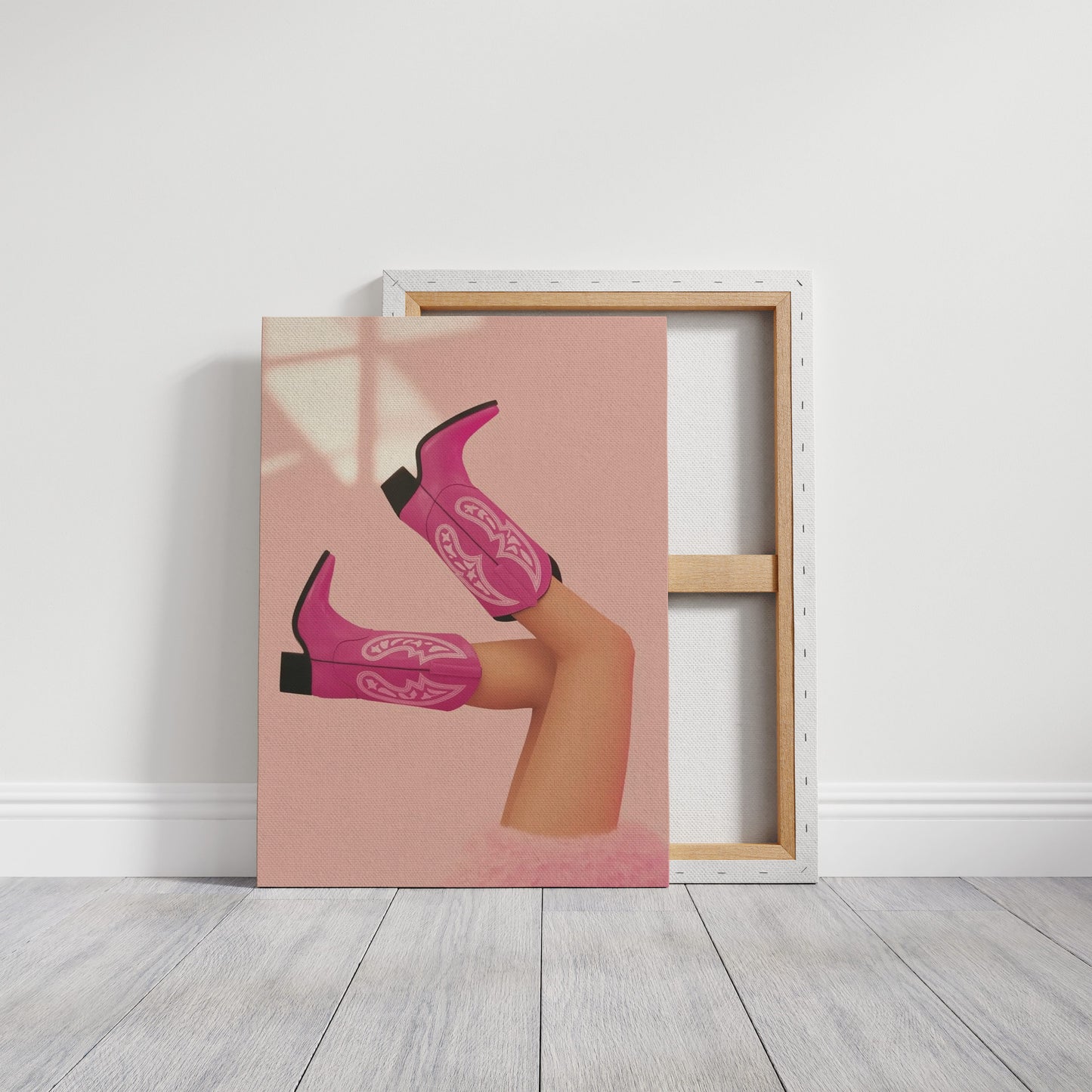 Pink Boots Paint Summer Stories
