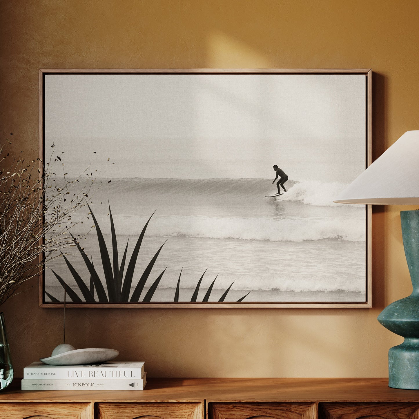 Solo Ride on a Glassy Morning