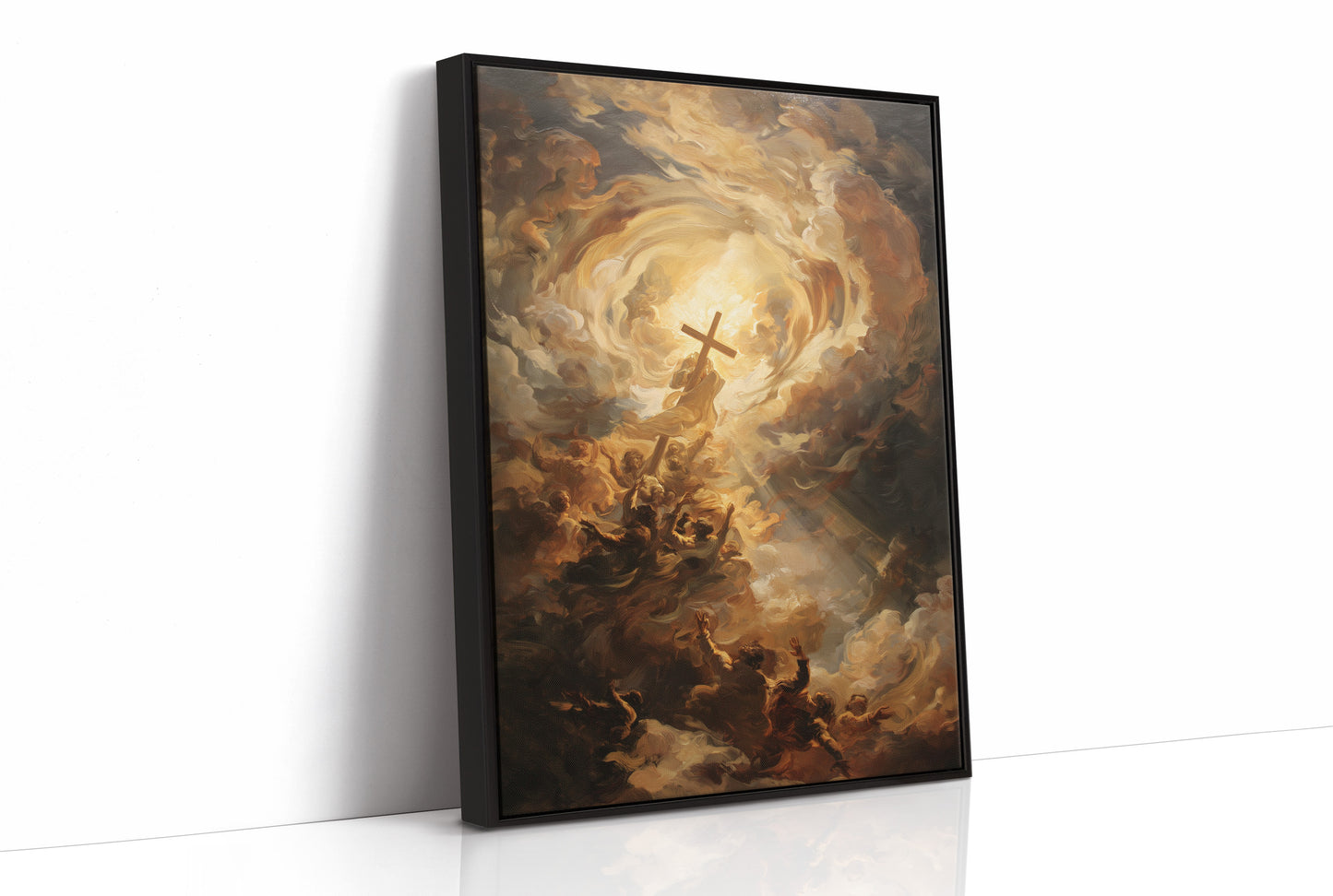 Divine Light Breaks Through Mortal Veil