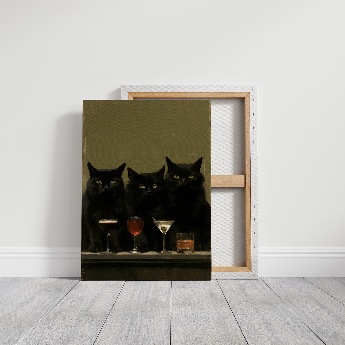 Three Regulars, Four Drinks, No Explanation
