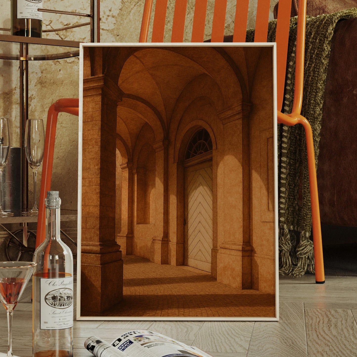 Golden Arches of Morning Light