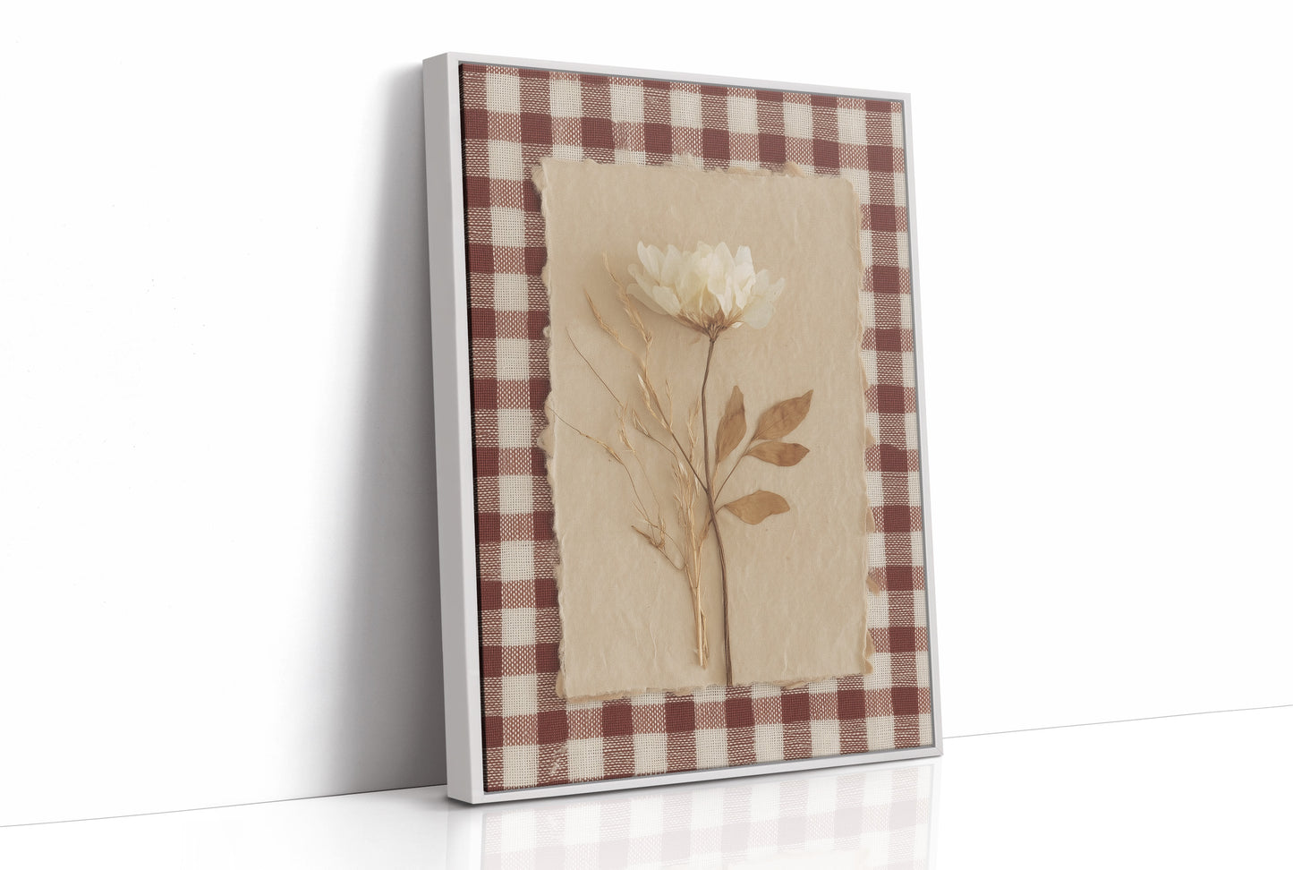 Rustic Botanicals on Gingham