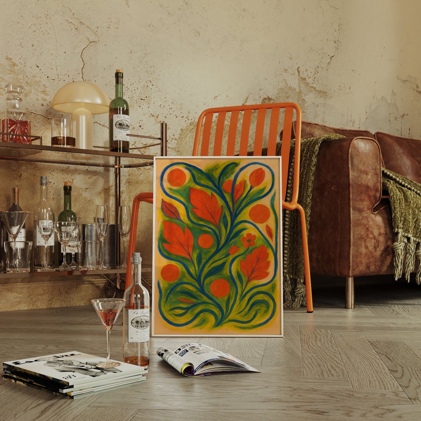 Sun Garden in Wild Motion