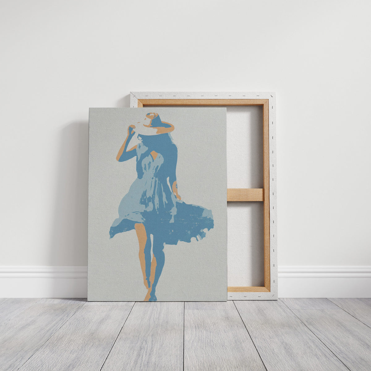 Sunkissed Steps in Blue