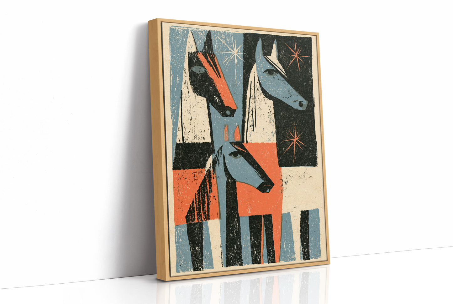 Two Horses, Modern Sky