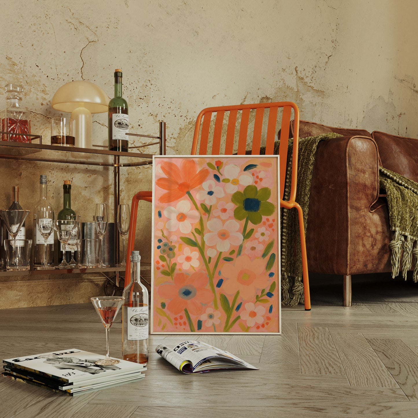 Blush Garden in Full Bloom