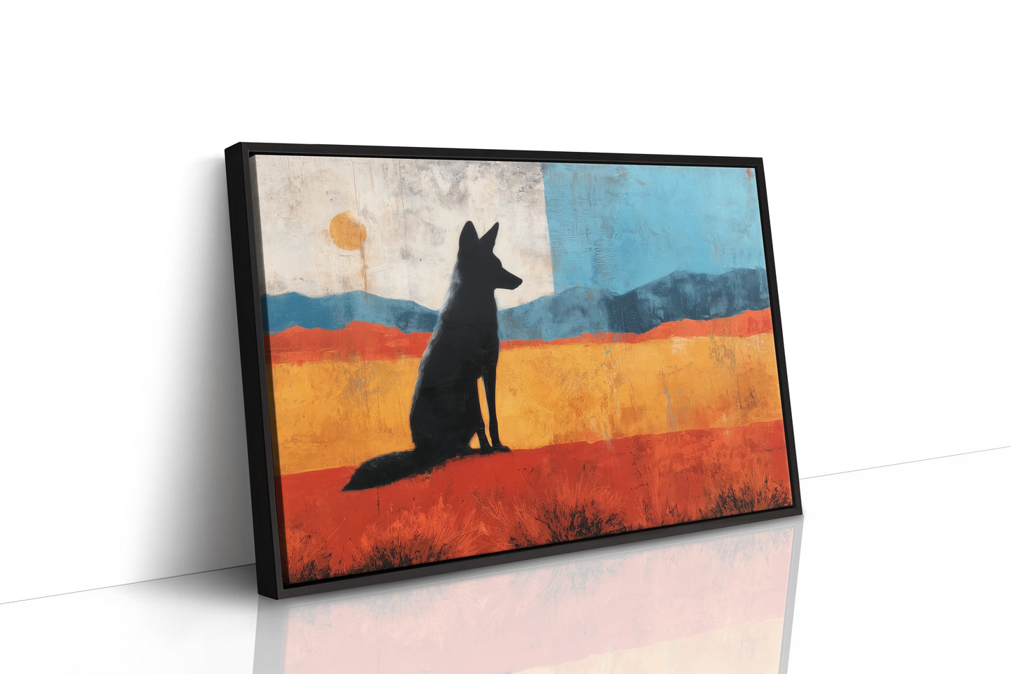 Prairie Wolf Watches Morning Rise