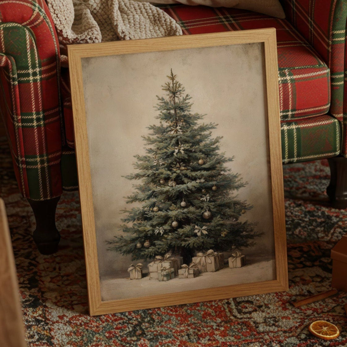 December Stories In Vintage Green