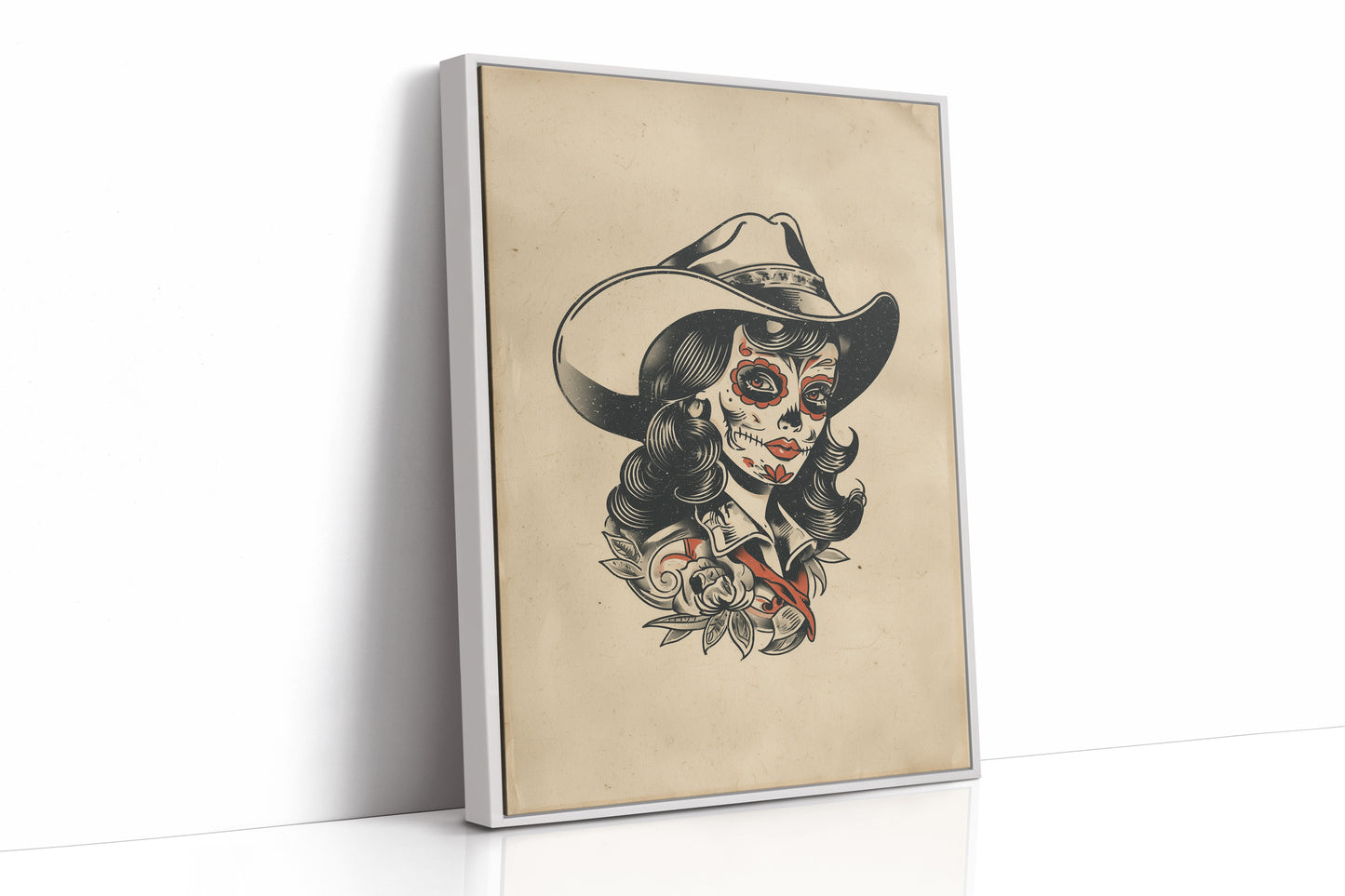 Roses Bloom Under Desert Stars