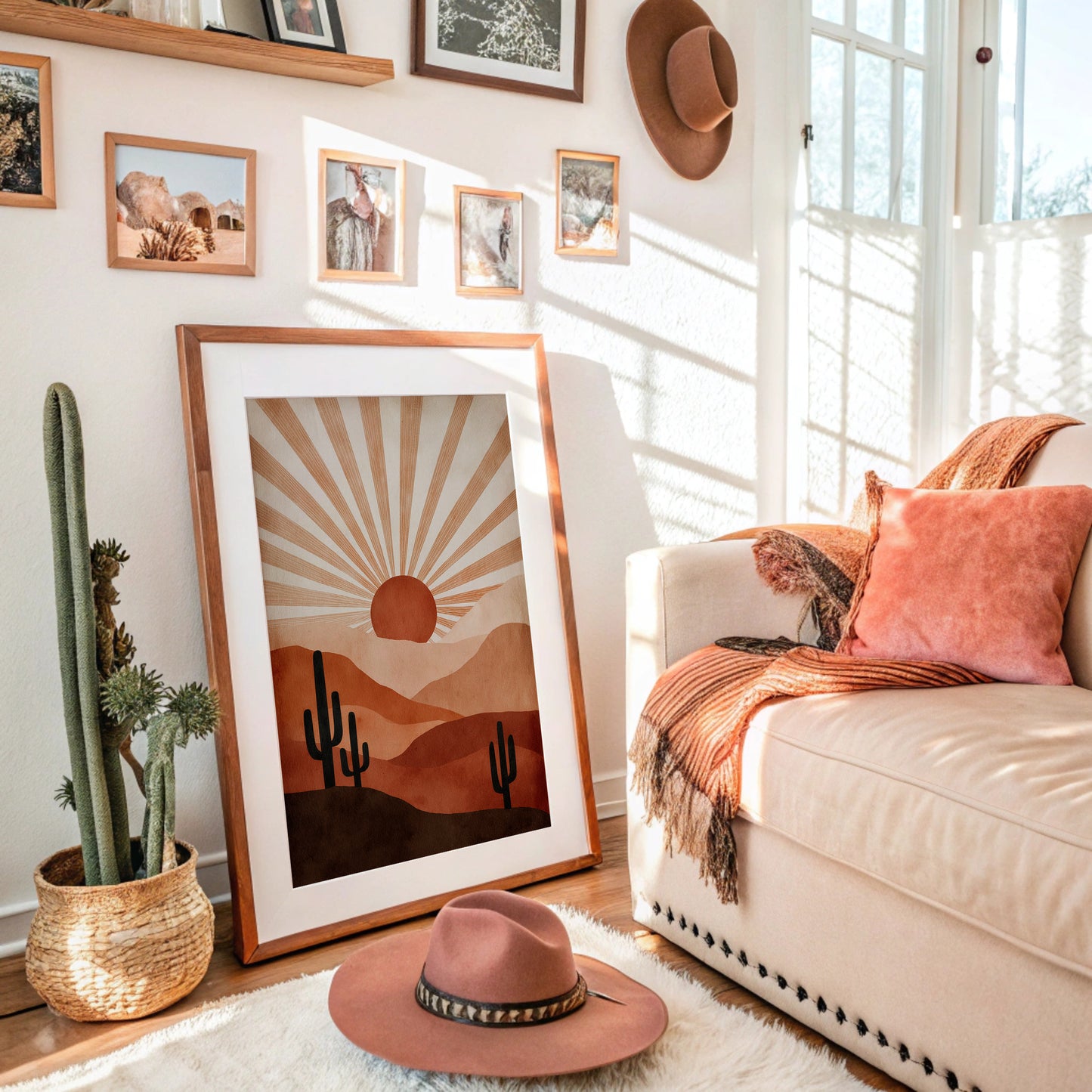 Desert Sun Paints Ancient Stories